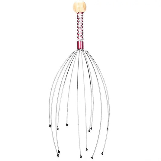 Stainless Steel Octopus Scalp Massager