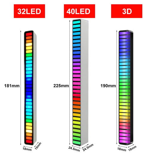Smart RGB Symphony Sound Control LED Light